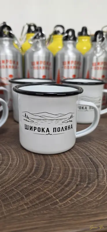 Емайлирано канче Широка поляна
